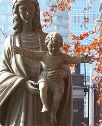 Took this down at St. Michael's Cathedral, Toronto... several years ago..